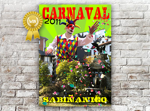 Cartel Carnaval Sabiñánigo 2011